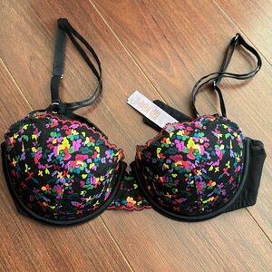 Savage X Fenty Lightly Lined Lace Balconette Bra
